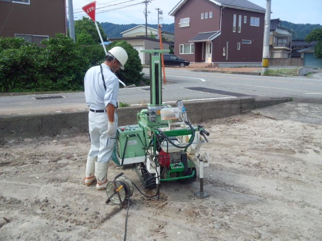 ～栃屋のいえ。～地盤調査はじまりました。