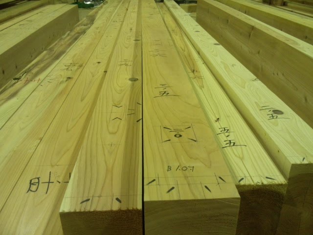 ～栃屋のいえ。～　手刻み作業♪