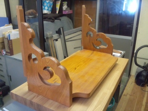 ~神棚制作、新たにリメイクします。~解体、荒彫り作業編