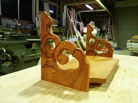 ~神棚制作、新たにリメイクします♪~仕上げ、塗装編