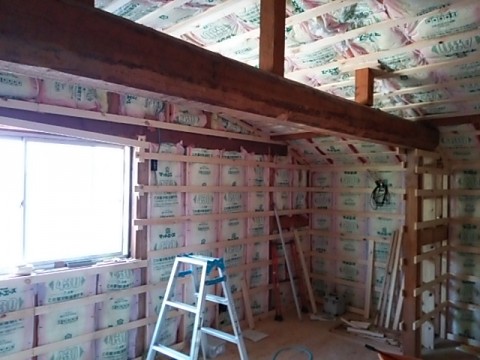 若栗の家。２階リフォーム工事③♪