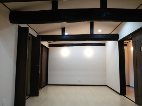 若栗の家。２階リフォーム工事⑥