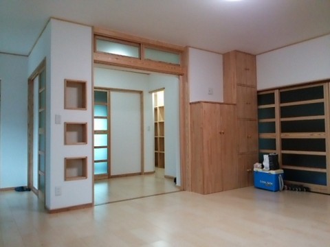 若栗の家。リフォーム工事♪