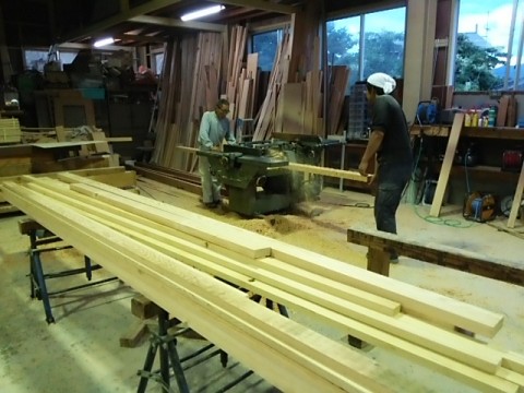 宇奈月の家。リフォーム工事①