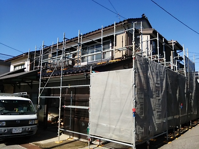 西魚津の家。リフォーム工事①