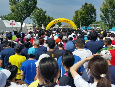 黒部名水マラソン。今年も参加しました～♪