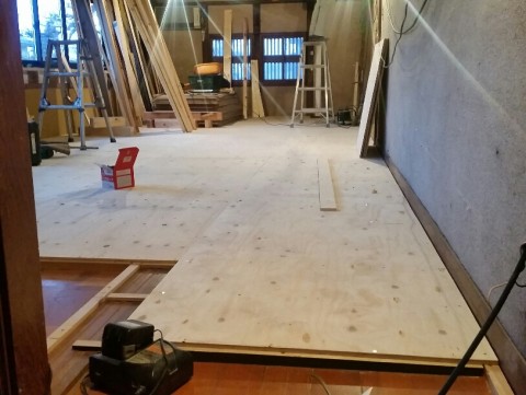 お寺様リフォーム⑨　２階内部作業♪