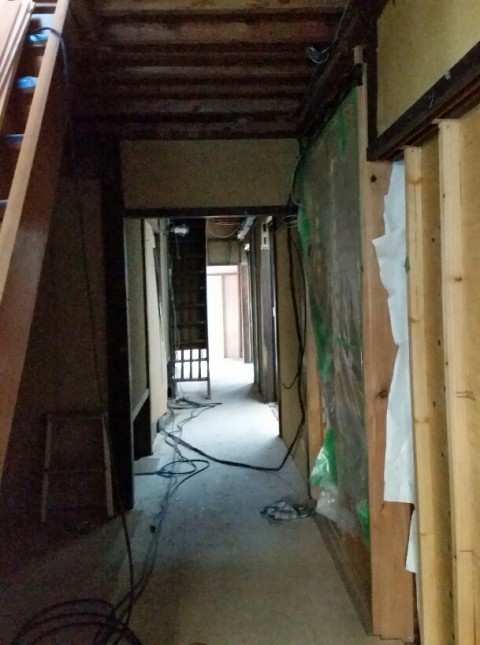 お寺様リフォーム⑩　１階内部作業♪