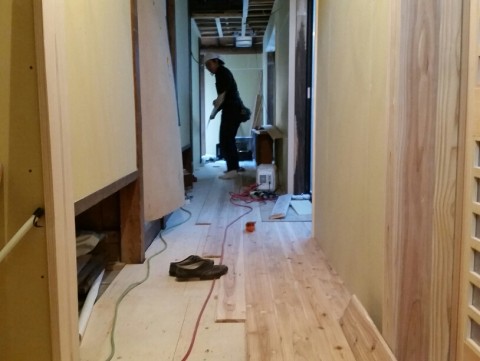 お寺様リフォーム⑪　１階内部作業つづき♪