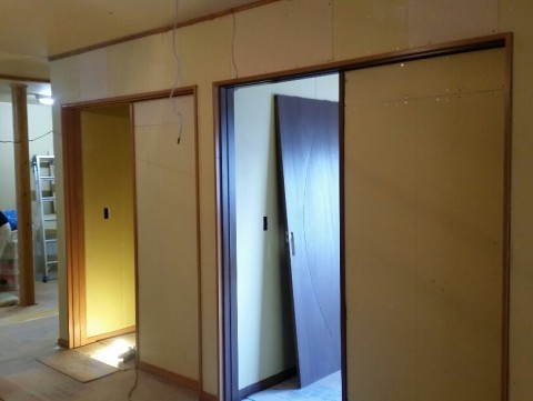 上村木の家リフォーム④ 内部作業のつづき♪