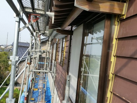 外壁工事♪　その②