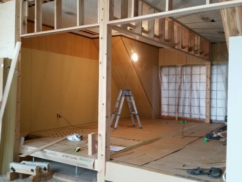 黒部のリフォーム②　内外部の作業♪