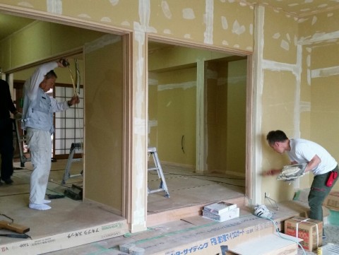 黒部のリフォーム③　内部作業♪