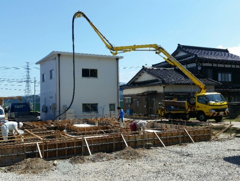 下立の家⑦　基礎工事の続き♪