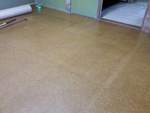 床張りリフォーム工事♪