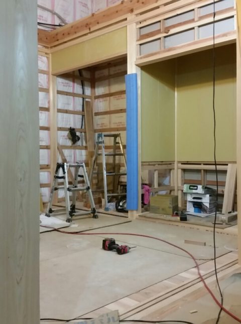 下立の家⑱ 和室の造作♪