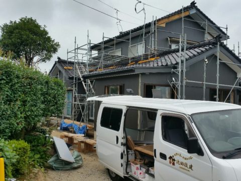 外壁＆内部リフォーム③ 仕上げ作業に入ってきました♪