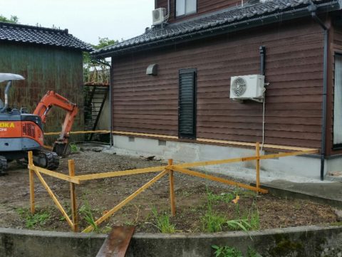 [朝日のリフォーム②] 基礎工事♪
