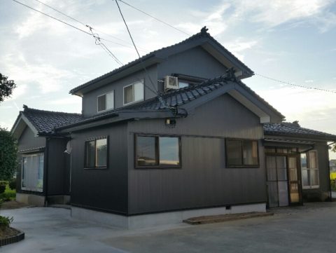 外壁＆内部リフォーム④ 完成しました。ありがとうございます。♪