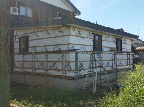 [朝日のリフォーム⑤] 外部＆内部下地♪