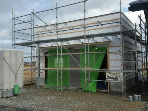 「生地の車庫⑤」 下地作業～♪