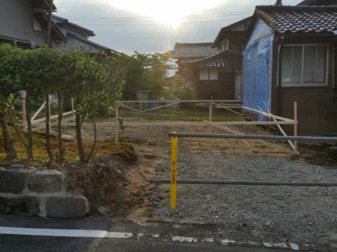 「宇奈月の家②」基礎工事～♪