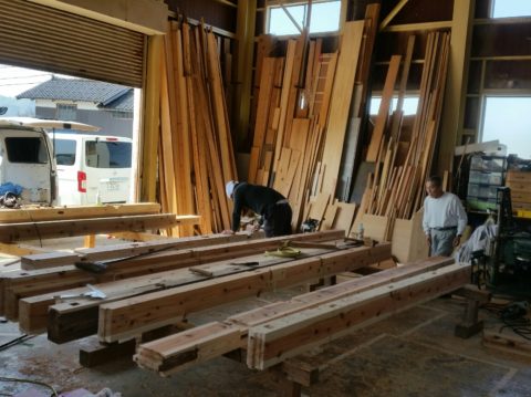 手刻み作業～♪