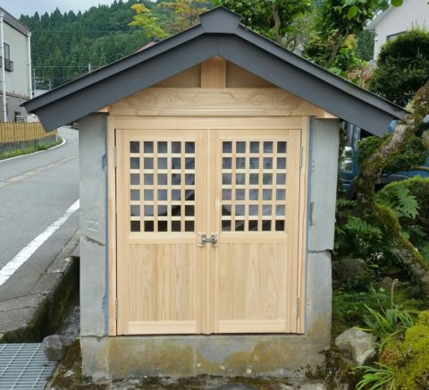 お地蔵さまの地蔵堂を製作♪