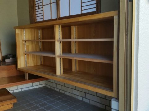 下足箱を制作させて頂きました♪