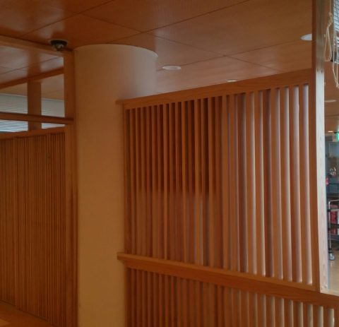 木製格子製作、ありがとうございます♪