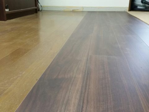 お部屋のリフォーム工事♪
