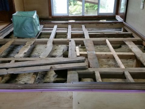 床のリフォーム工事♪続き①