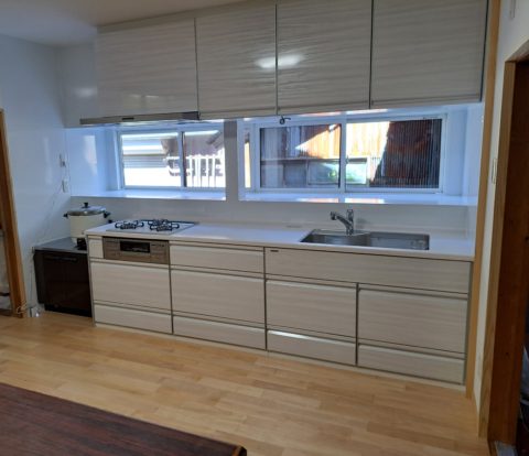 ダイニングのリフォーム、ありがとうございました♪