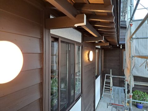 外壁リフォーム工事の続き♪