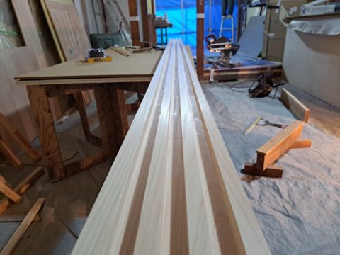 「魚津のカフェ」 木製建具製作♪