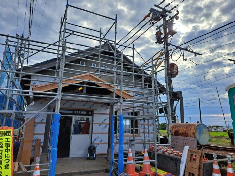 駅の改修工事　続き⑦♪