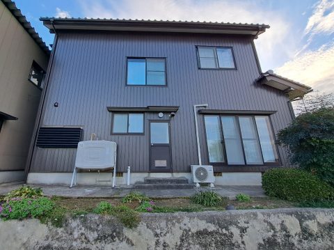 外壁工事、ありがとうございました♪