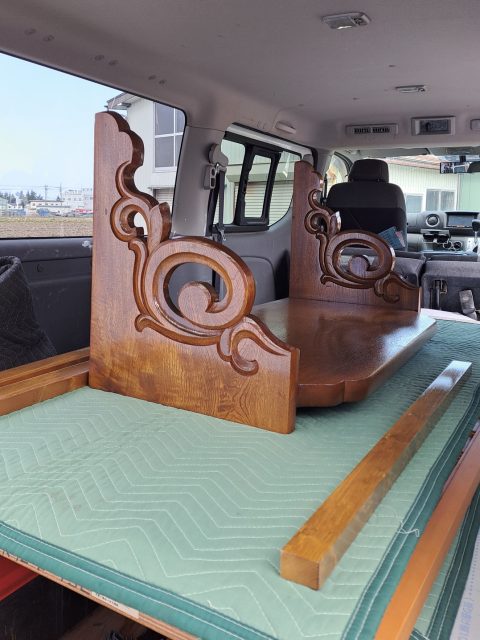 神棚リメイク作業④塗装作業が完了しました♪