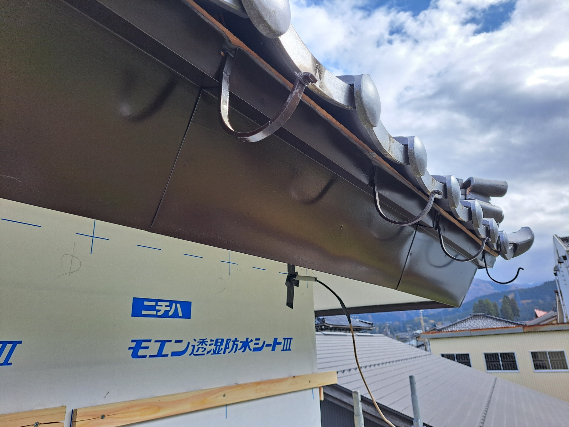 宇奈月の外壁工事② 塗装作業＆下地作業